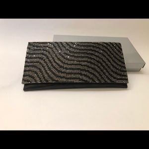 Neiman Marcus Wavy Flap Handbag